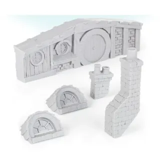 Piezas Casa Hobbit Modelismo