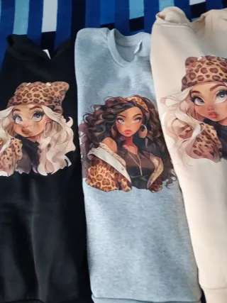 Pack 3 Sudaderas Mujer Polar Talla XXL