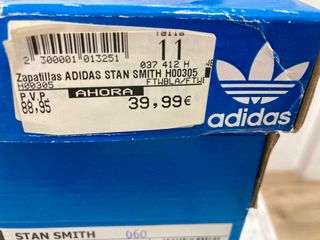 Adidas Stan Smith Blancas y Rojas Nuevas