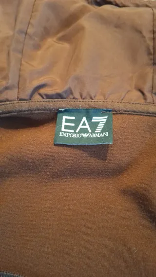 EA7 Felpa Tessuto Tecnico Uomo