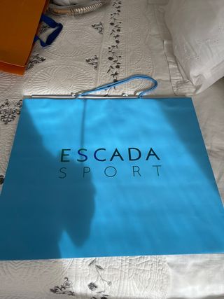 Bolsa de embalaje regalo Escada Sport Azul