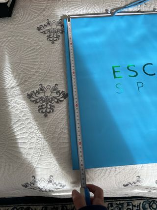 Bolsa de embalaje regalo Escada Sport Azul