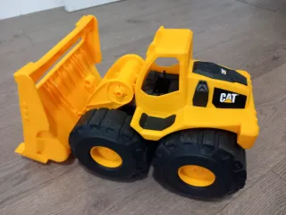 Camión y pala cargadora de construcción