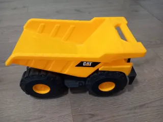 Camión y pala cargadora de construcción