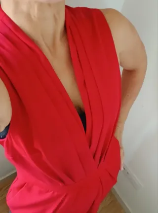 Vestido rojo elegante