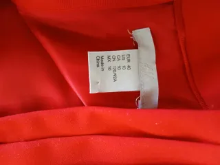 Vestido rojo elegante