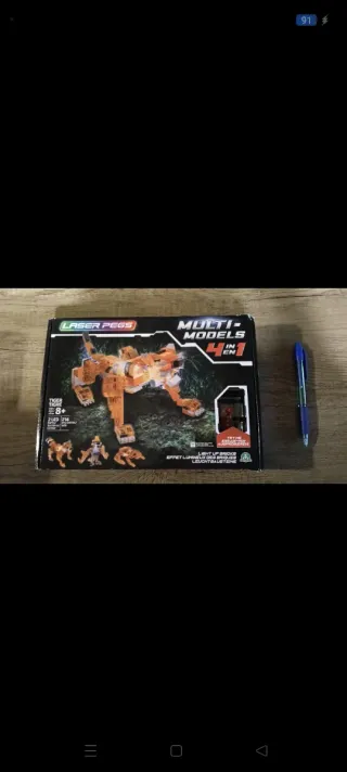 Juego Construcción Laser Pegs 4 en 1