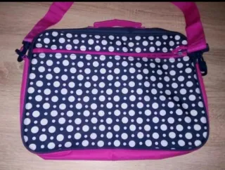 Funda portátil Movom lunares azul y rosa