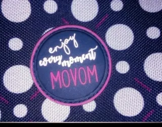 Funda portátil Movom lunares azul y rosa