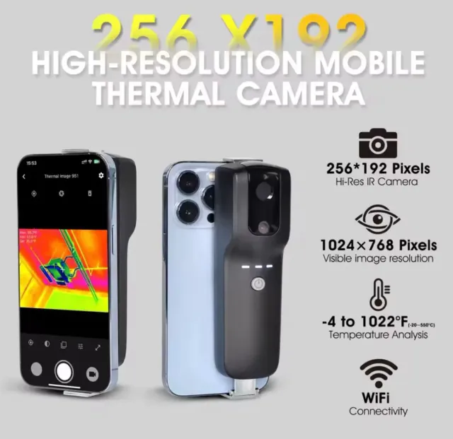 Fotocamera termica ad alta risoluzione HoldPeak