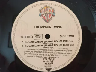 Vinilo Thompson Twins Sugar Daddy