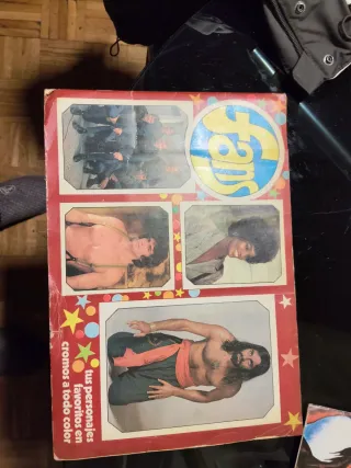 Álbum de cromos Fans