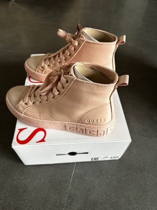 Botín Guess Mujer rosa palo