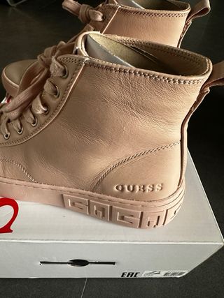 Botín Guess Mujer rosa palo