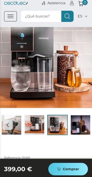 Cafétera superautomática CECOTEC