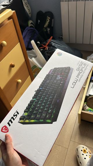 Teclado MSI Vigor GK50 Low Profile RGB