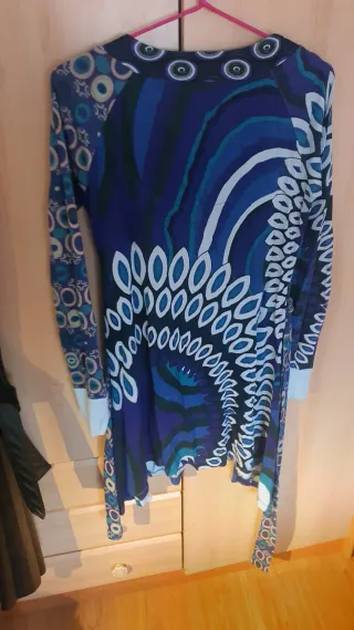 Vestido Desigual Asimétrico Multicolor