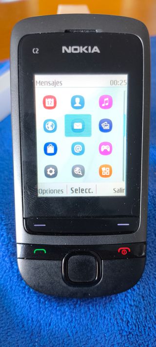 Teléfono Móvil Nokia C2-05 Negro