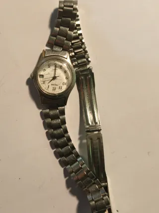 Reloj Pulsar Mujer Esfera Pequeña Platedo