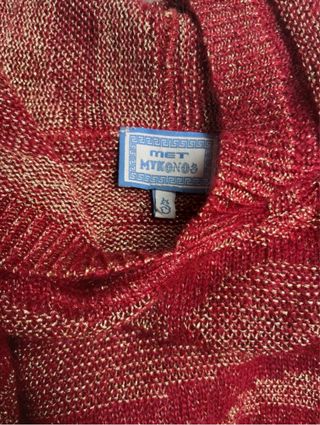 Jersey MET rojo con estampado