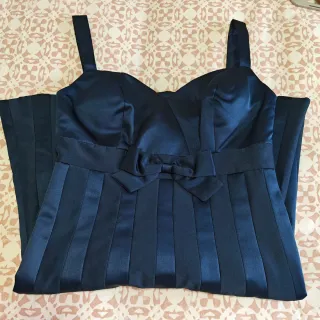 Vestido D' Orsay azul talla 40