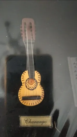 Colección instrumentos musicales miniatura