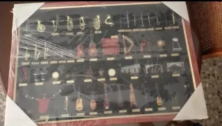 Colección instrumentos musicales miniatura