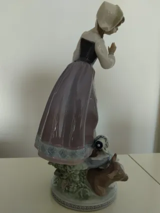 Figura Lladró Pastora con Animales