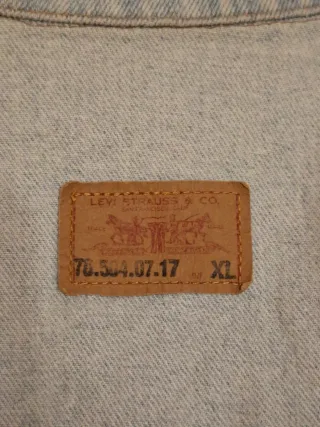 Cazadora vaquera Levi's años 80 unisex