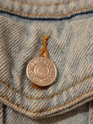 Cazadora vaquera Levi's años 80 unisex