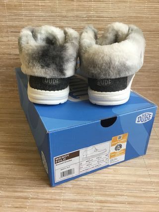 Botines Hey Dude con forro pelo