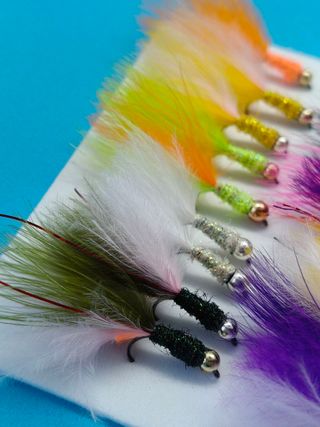 Juego de moscas para Pesca trucha (estanque y río)