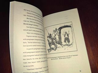 DON QUIJOTE en INDONESIO. 2006. CERVANTES