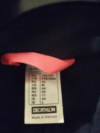 Chaqueta Polar Tribord Azul Gris Rosa