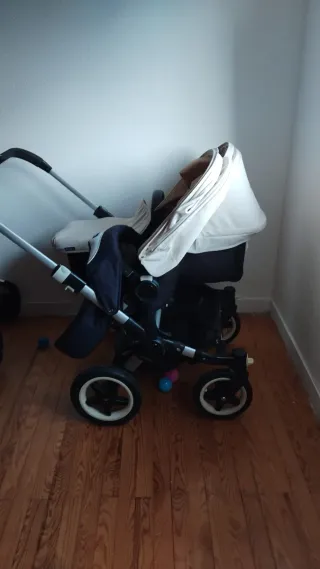 Carro bugaboo DonKeyj 5 gemelar convertible a indi