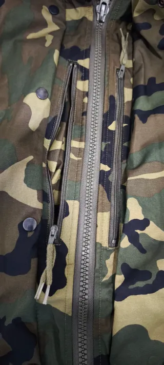 Traje de intemperie 2 piezas camuflaje