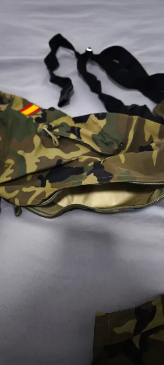 Traje de intemperie 2 piezas camuflaje