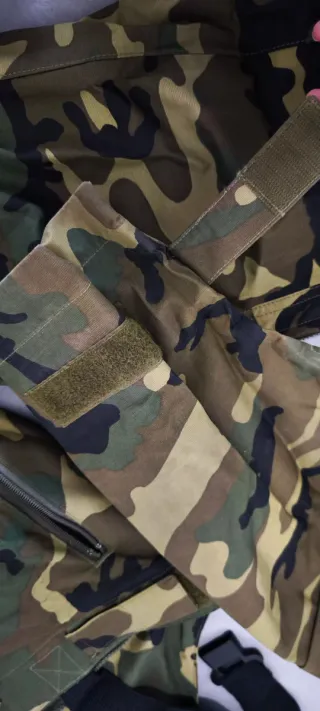 Traje de intemperie 2 piezas camuflaje