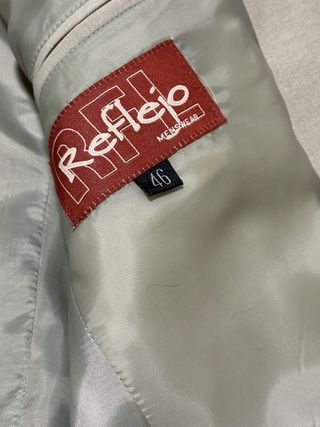 Americana gris hombre