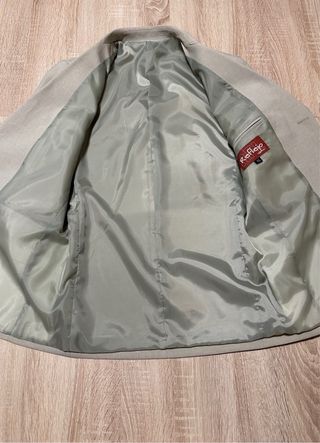 Americana gris hombre