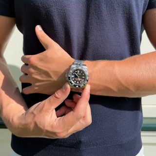 Reloj  GMT-Master II Negro/Plata