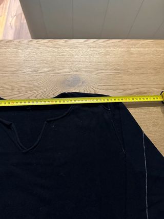 Maglia Guess scollo a V Nera Tg S