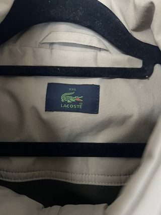 Giacca Impermeabile Lacoste XXL gorotex