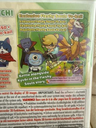 Yo-kai Watch 2: Fleshy souls NINTENDO 3DS NUEVO
