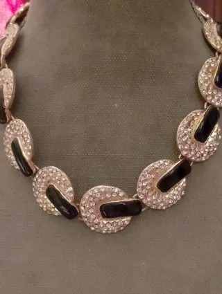 Collana e orecchini firmata anni 70/80