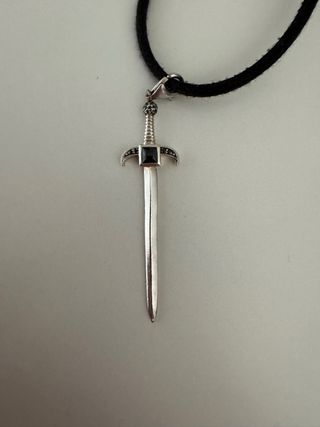 Colgante Espada Thomas Sabo Plata Ley