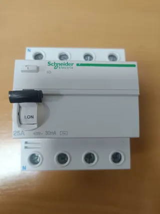 Schneider Acti9 IC80N C25 25A Diferencial Automáti