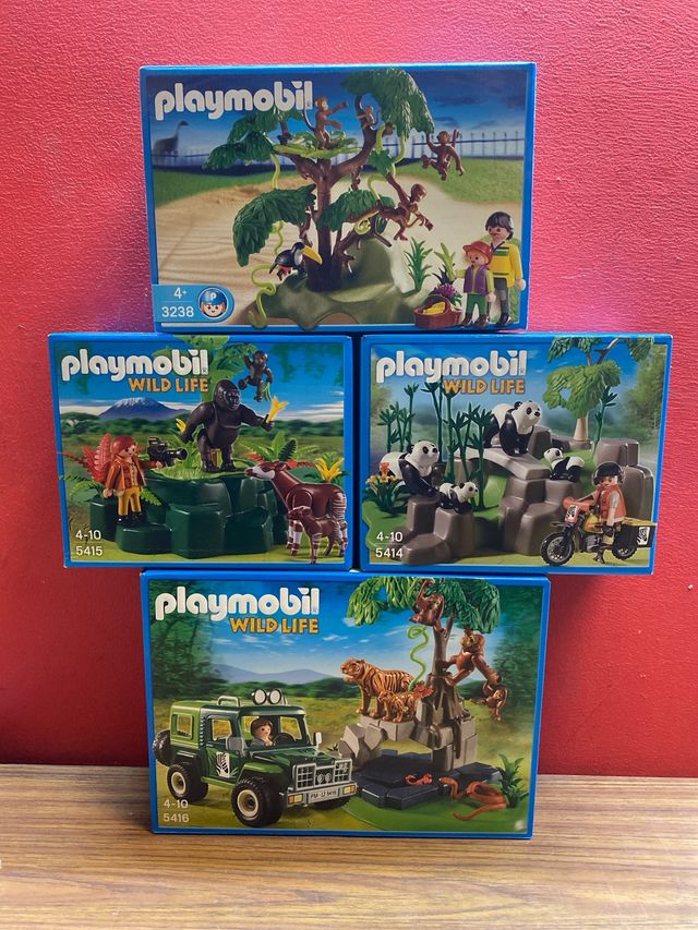 Playmobil Wild Life Lotes Sellados 3238, 5414,
