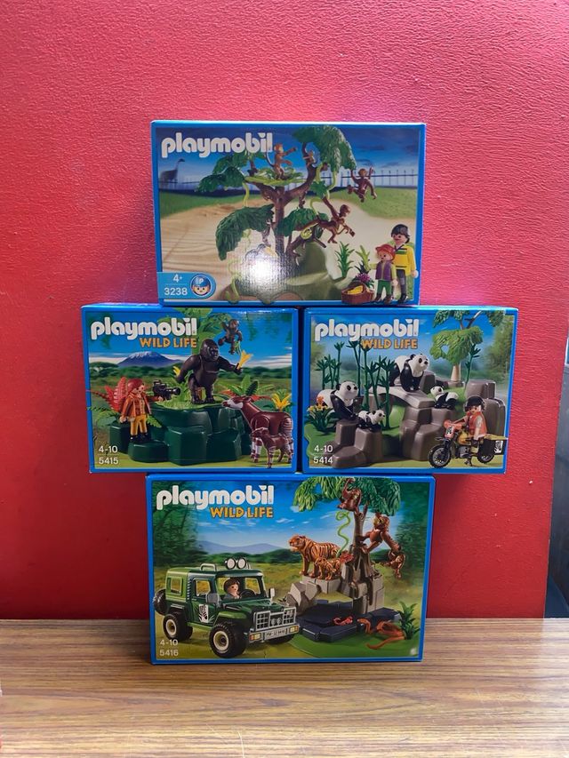 Playmobil Wild Life Lotes Sellados 3238, 5414,