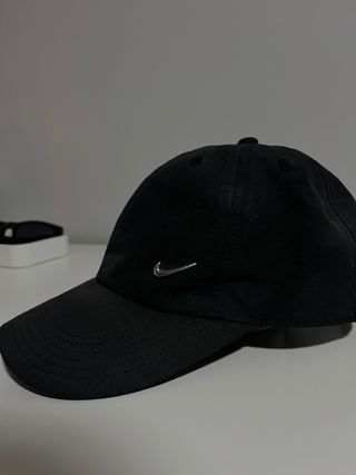 Gorra Nike Negra Deportiva Vintage